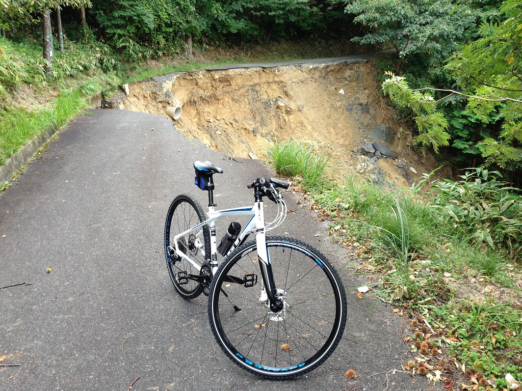 自転車でヒルクライム