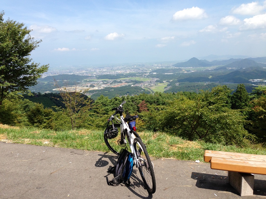 自転車でヒルクライム